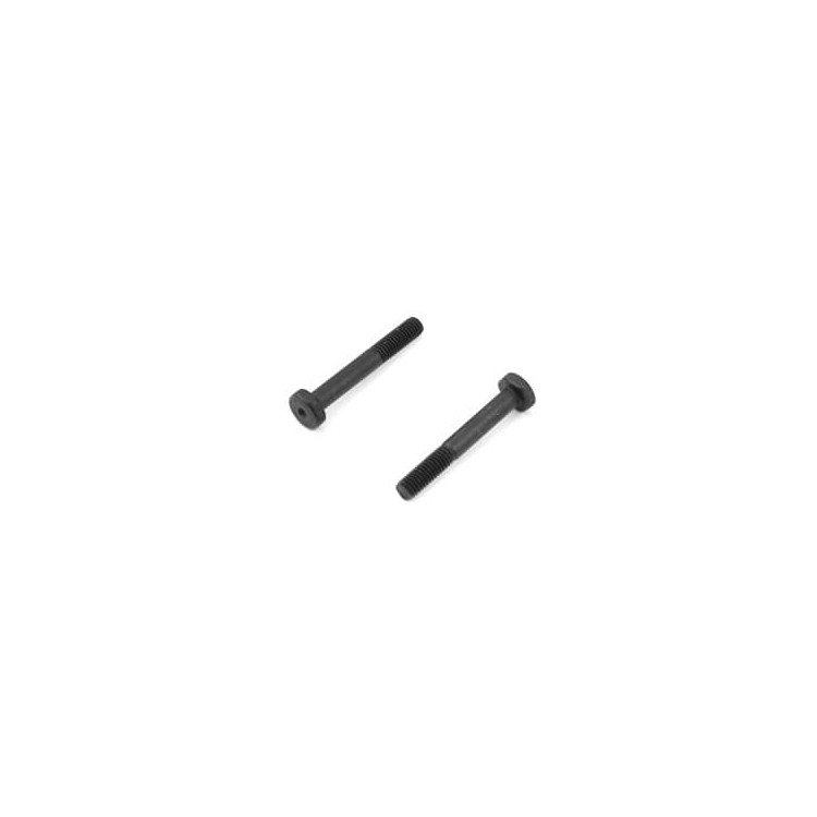 Tornillos de enlace de dirección (negro, acero, 2 piezas)