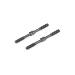 Turnbuckle (M4 thread, 50mm length, 4mm adjustment, 2pcs)