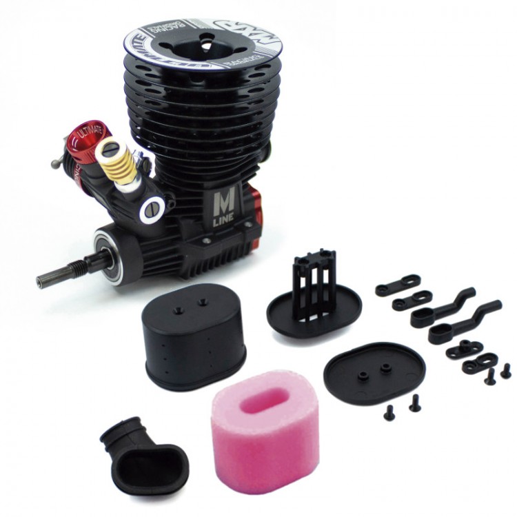 COMBO COCHE 1/8 OFF ROAD MBX8R + MOTOR M5S + ESCAPE COMPLETO 2141
